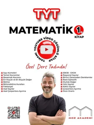 ALAN MOZ AKADEMİ TYT MATEMATİK 1 - 2027