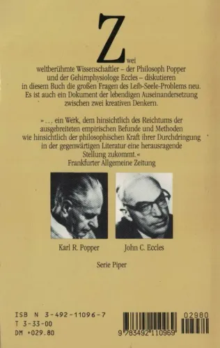 Das Ich und sein Gehirn Karl R. Popper Piper %75 indirimli