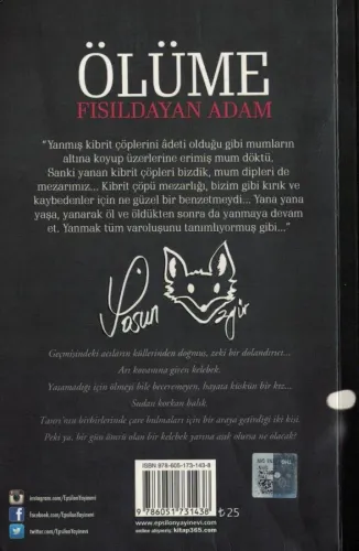 Ölüme Fısıldayan Adam Büşra Yılmaz Epsilon Yayıncılık %44 indirimli