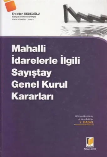 Mahalli İdarelerle İlgili Sayıştay Genel Kurul Kararları