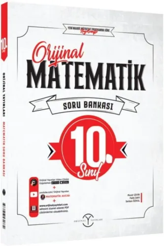 ORİJİNAL 10.SINIF MATEMATİK SORU BANKASI