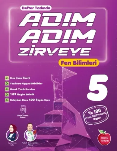 NEWTON 5. SINIF ADIM ADIM ETKİNLİKLİ KONU ANLATIMLI  SORU BANKALARI  FEN BİLİMLE