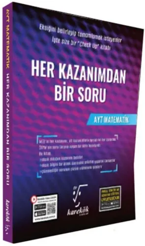 Karekök Yayınları AYT Matematik Her Kazanımdan Bir Soru