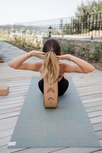 Jute Series - Mavi Yoga ve Pilates Matı