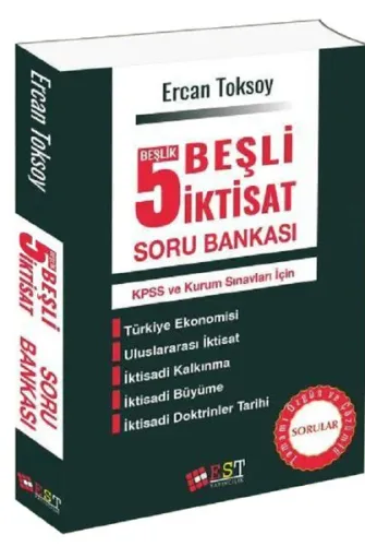 EST Yayınları KPSS A Grubu Beşli İktisat Soru Bankası Çözümlü