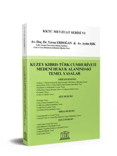 Kuzey Kıbrıs Türk Cumhuriyeti Medeni Hukuk Alanındaki Temel Yasalar