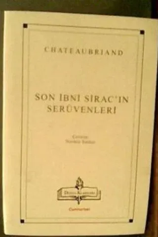 Son İbni Sirac'ın Serüvenleri