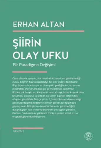 Şiirin Olay Ufku - Bir Paradigma Değişimi