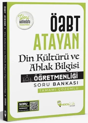 Hoca Kafası Yayınları ÖABT Din Kültürü ve Ahlak Bilgisi Öğretmenliği Soru Bankası Çözümlü