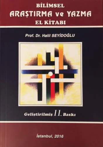 BİLİMSEL ARAŞTIRMA VE YAZMA EL KİTABI