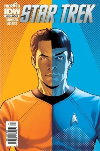 Star Trek Sayı 1 Kapak B-Çizgi Roman Dergisi