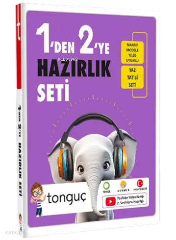 Tonguç Akademi 1'den 2'ye Hazırlık Seti