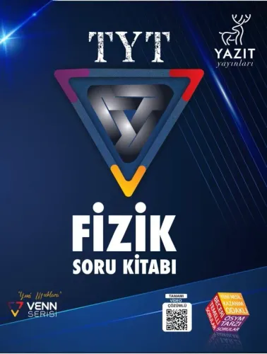 YAZIT VENN SERİSİ YKS TYT FİZİK SORU KİTABI *YENİ*