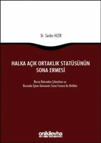 Halka Açık Ortaklık Statüsünün Sona Ermesi