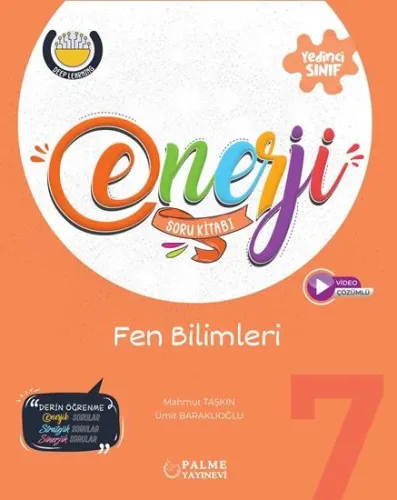 Palme Yayınları 7. Sınıf Fen Bilimleri Enerji Soru Kitabı