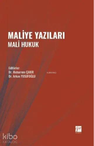 Maliye Yazıları Mali Hukuk