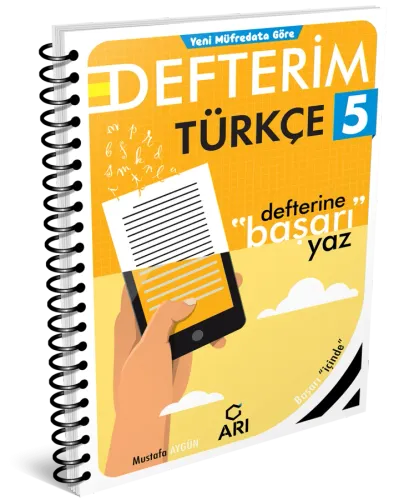 Arı Yayıncılık Türkçe Defterim 5. Sınıf