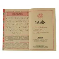 ORTA BOY 192 SAYFA DUALI YASİNİ ŞERİF ARAPÇA TÜRKÇE OKUNUŞ TÜRKÇE MEAL