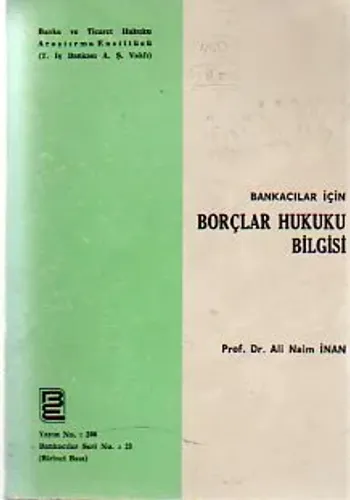 Bankacılar İçin Borçlar Hukuku
