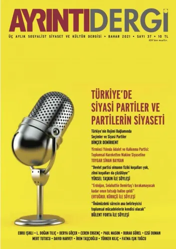 Ayrıntı Dergi  Bahar 2021 (37. Sayı)