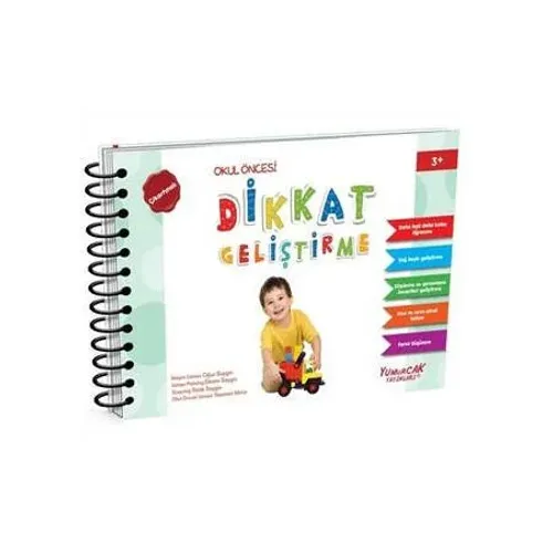 Okul Öncesi Çıkartmalı Dikkat Geliştirme (3 Yaş)