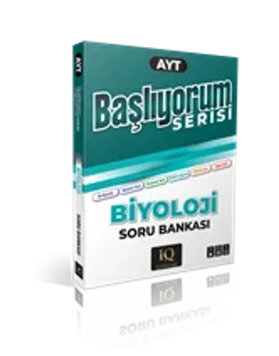 IQ YAYINLARI AYT BİYOLOJİ SB.- BAŞLIYORUM SERİSİ