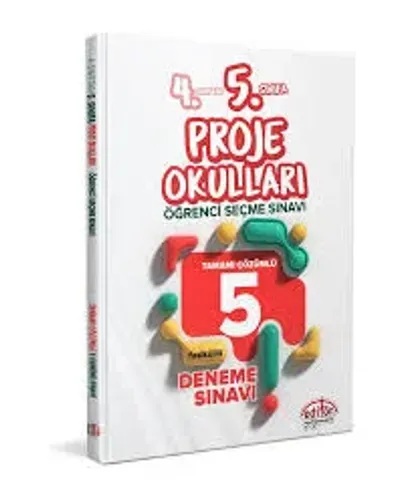 4. Sınıftan 5. Sınıfa Proje Okulları Seçme Sınavı Tamamı Çözümlü 5 Deneme