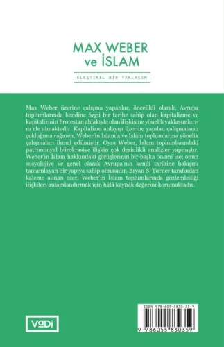 Max Weber ve İslam Max Weber ve İslam