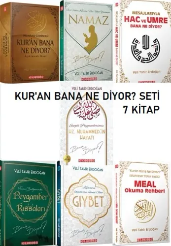 Kuran Bana Ne Diyor? Seti - 7 Kitap Veli Tahir Erdoğan