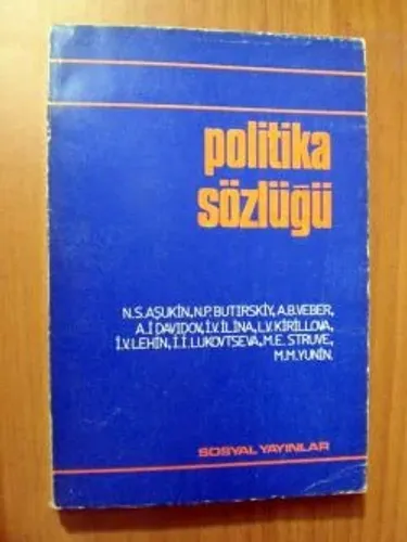 Politika Sözlüğü