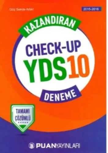 Puan YDS 10 Deneme Tamamı Çözümlü 2015-2016