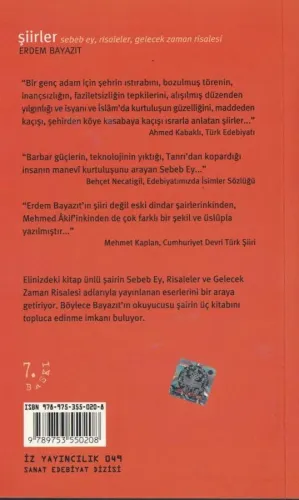 Şiirler (Sebeb Ey, Risaleler, Gelecek Zaman Risalesi) Erdem Bayazıt İz