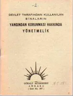 Yangından Korunması Hakkında Yönetmelik