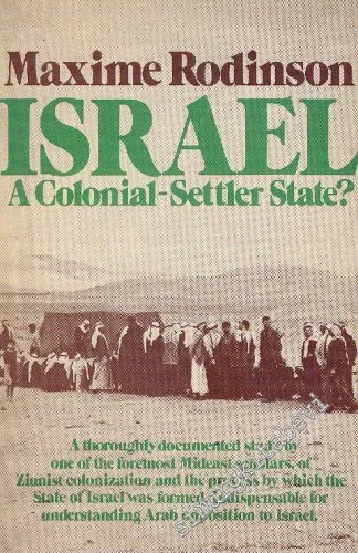 Israel : A Colonial-Settler State ? -        1973