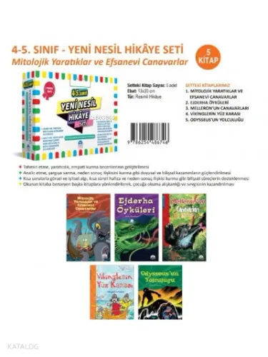 Yeni Nesil Hikaye Seti 4-5. Sınıf Yeşil