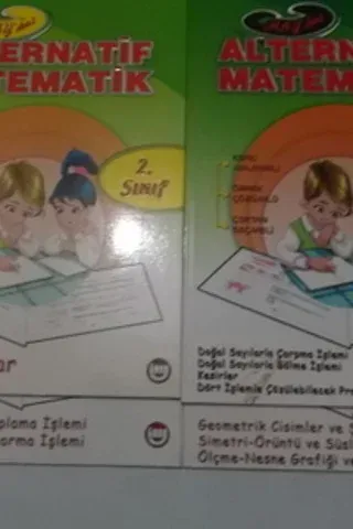2. Sınıf Alternatif Matematik / 4 Kitap
