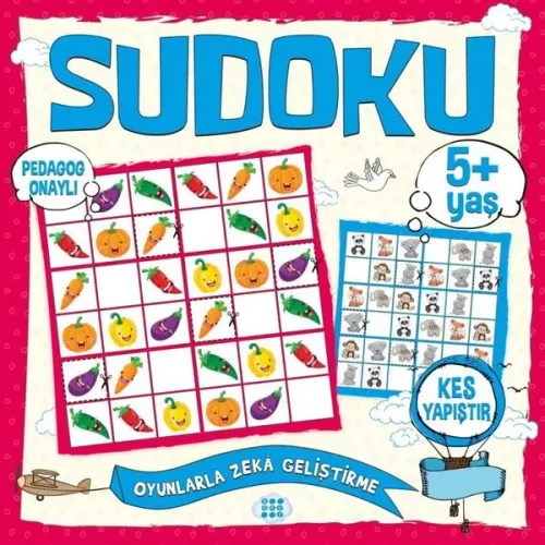 Çocuklar İçin Sudoku Kes Yapıştır (5+ Yaş)