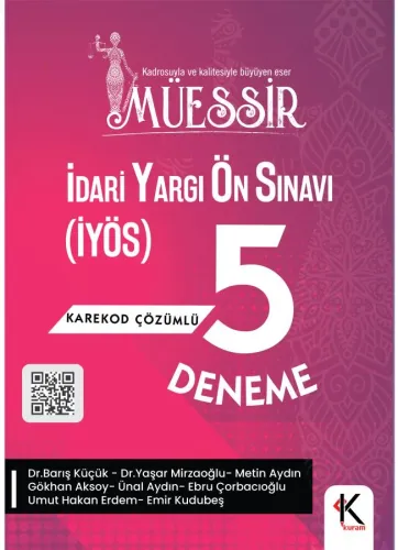 Müessir İdari Yargı Ön Sınavına (İYÖS) Hazırlık 5 Deneme