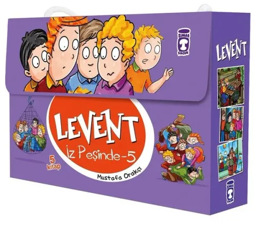 Levent İz Peşinde 5 Set (5 Kitap)
