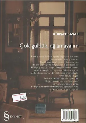 Çok Güldük, Ağlamayalım Kürşat Başar Everest Yayınları %47 indirimli