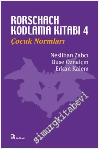Rorschach Kodlama Kitabı 4 - Çocuk Normları -