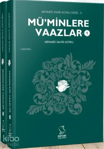Mü'minlere Vaazlar (2 Cilt Takım)
