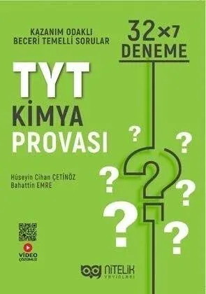 NİTELİK YKS TYT KİMYA PROVASI 32*7 DENEME SINAVI