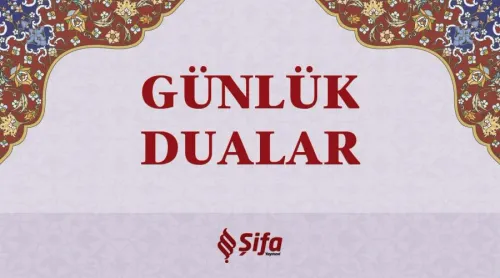 Günlük Dualar (Kartela)