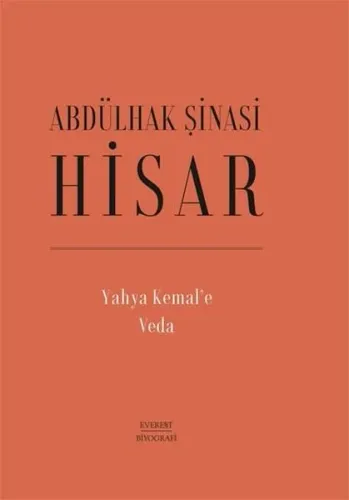 Yahya Kemal'e Veda (Ciltli)