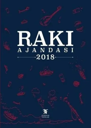 Rakı Ajandası 2018 Ciltli