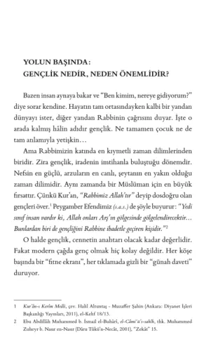 GENÇLERİN YOLU ÜZERİNDEKİ DİKENLER