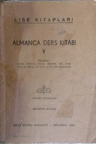 Almanca Ders Kitabı V
