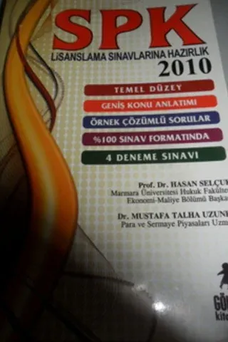 SPK Lisanslama Sınavlarına Hazırlık