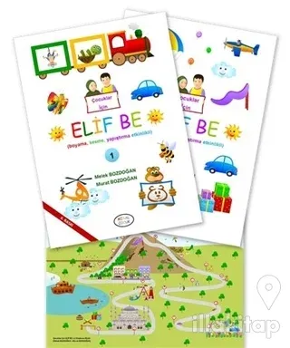 Çocuklar İçin Elif Be (2 Kitap Takım)